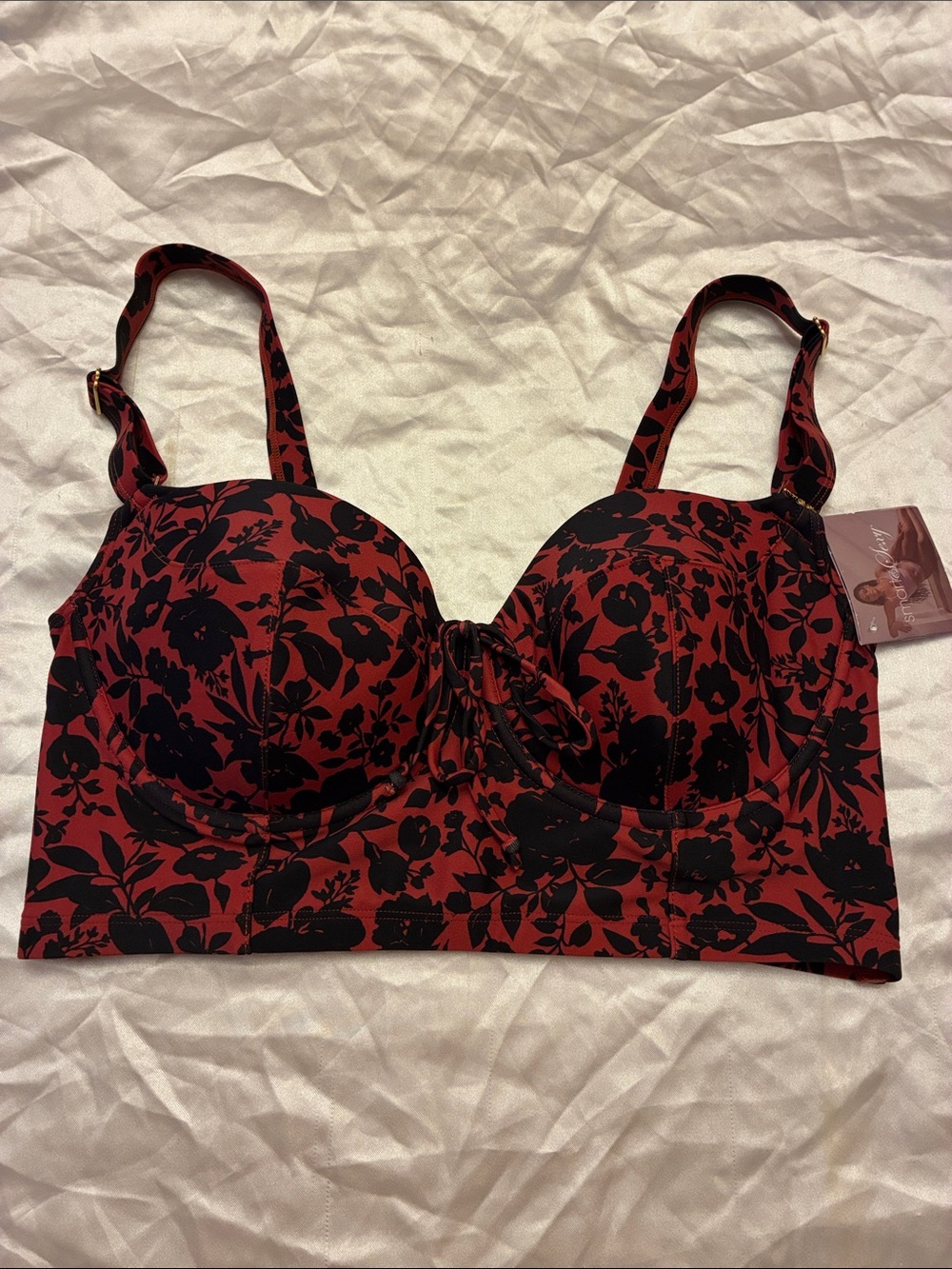 Smart and Sexy bikini top, size 34D.